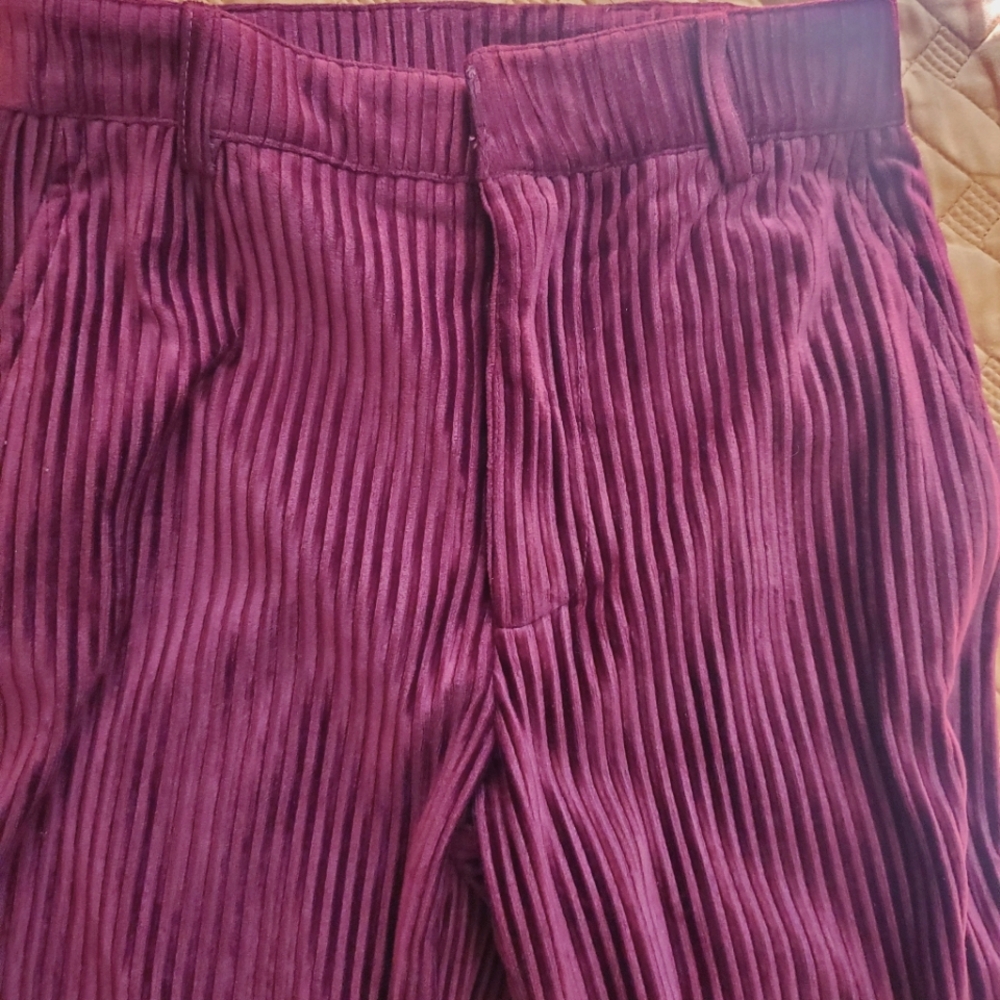 Urban Outfitters Maroon Corduroy Pants - Picture 3 of 5
